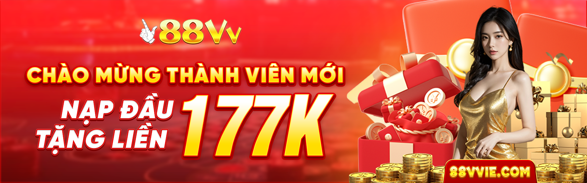 Banner thưởng nạp đầu tại 88v